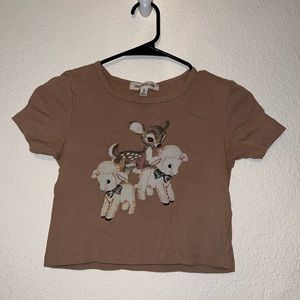 Obsessive Love Crop Top, size Small